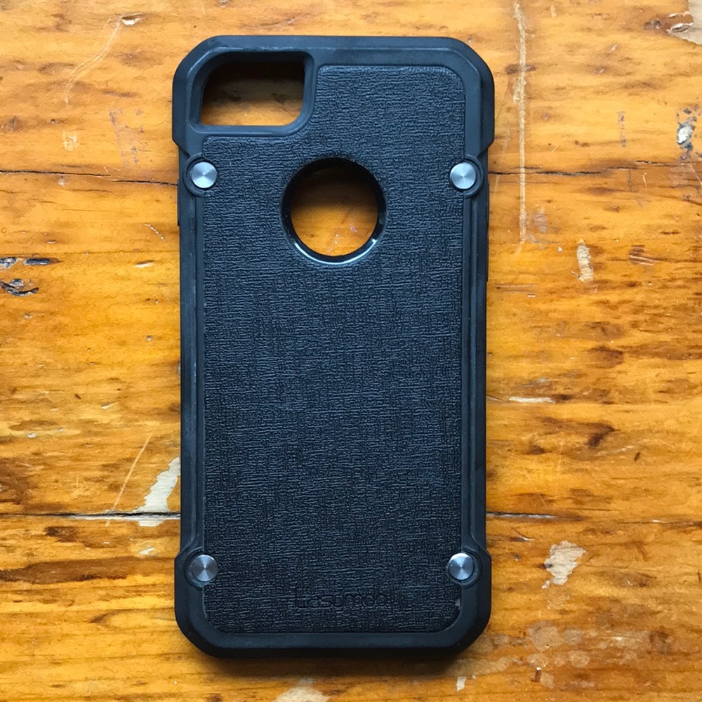 plain black amazon iphone 7/8 case